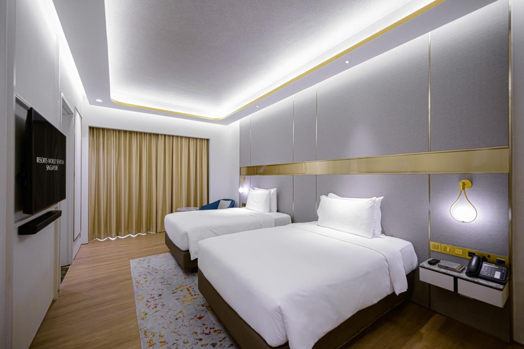 Resorts World Sentosa - Crockfords Tower Singapur Exterior foto