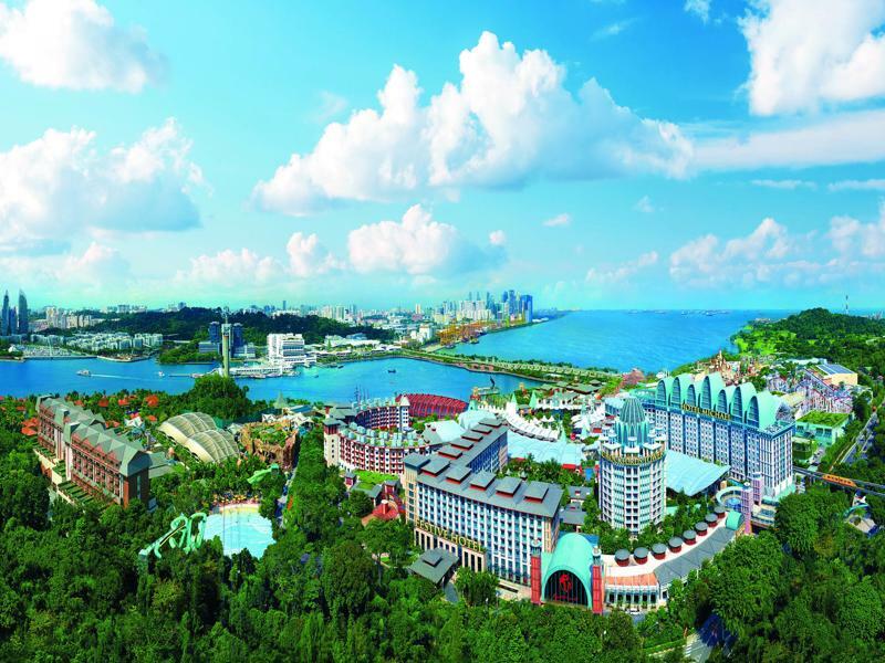 Resorts World Sentosa - Crockfords Tower Singapur Exterior foto