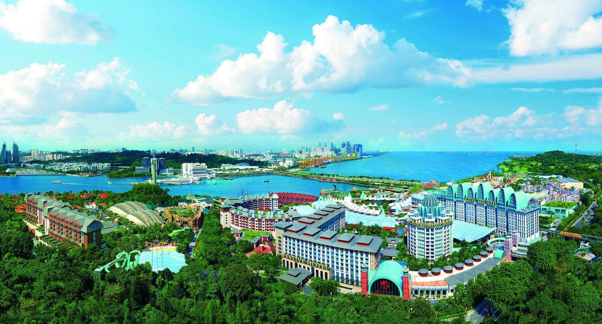 Resorts World Sentosa - Crockfords Tower Singapur Exterior foto